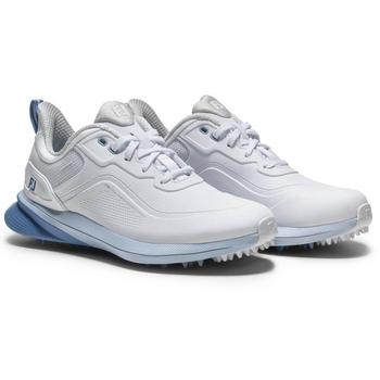 FootJoy Pro SL Womens Golf Shoes - White/Blue - main image