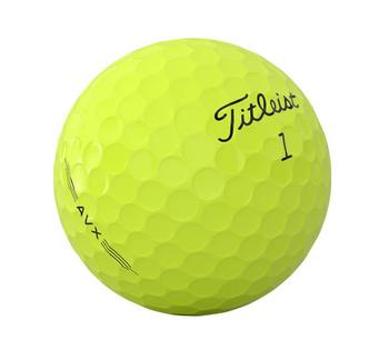 Titleist AVX High Optic Yellow Golf Balls - main image
