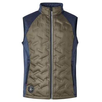 Abacus Elgin Wind and Warm Hybrid Golf Vest - Olive - main image