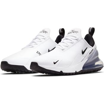 Nike Air Max 270 G Golf Shoes - White/Black/Pure Platinum - main image