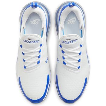 Nike Air Max 270 G Golf Shoes - White/Black/Racer Blue/Pure Platinum - main image