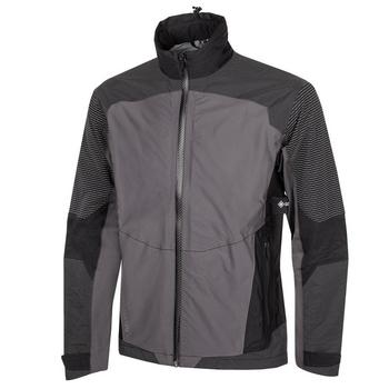 Galvin Green Alister GORE-TEX C-knit Waterproof Golf Jacket - Forged Iron/Black - main image