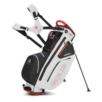 Big Max Aqua Hybrid 3 Waterproof Stand Bag - Black/White/Red - main image