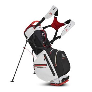 Big Max Aqua Hybrid 3 Waterproof Stand Bag - Black/White/Red - main image