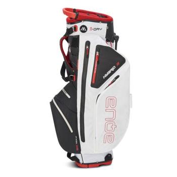 Big Max Aqua Hybrid 3 Waterproof Stand Bag - Black/White/Red - main image