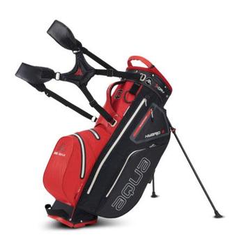 Big Max Aqua Hybrid 3 Waterproof Stand Bag - Red/Black - main image