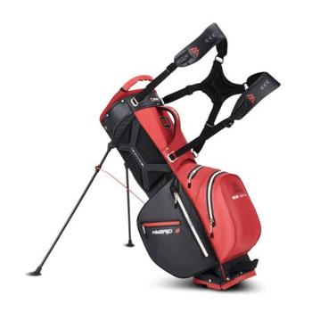 Big Max Aqua Hybrid 3 Waterproof Stand Bag - Red/Black - main image