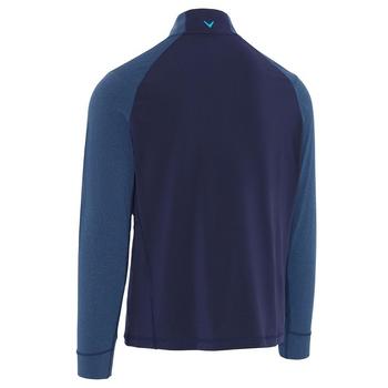 Callaway Aquapel Mixed Media Golf Pullover - Navy - main image