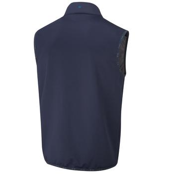 Ping Arlo Quilted Hybrid Golf Vest - North Sea/Navy