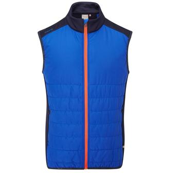 Ping Arlo Quilted Hybrid Golf Vest - North Sea/Navy - main image
