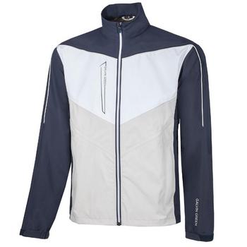 Galvin Green Armstrong GORE-TEX Paclite Waterproof Golf Jacket - Navy/Cool Grey/White