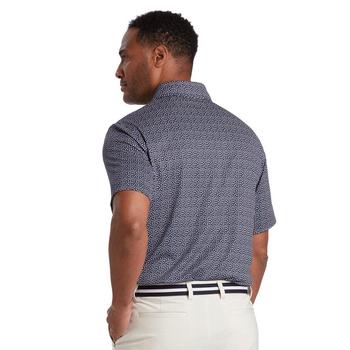 Ashworth Bowtie Leaf Golf Polo - Driver Navy - main image