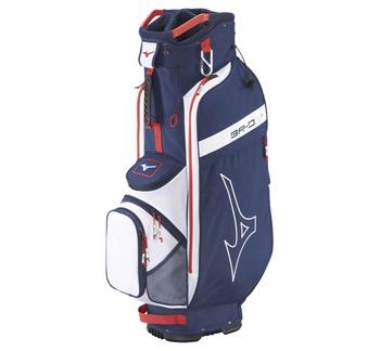 Gold Gear Direct - Mizuno BR-D3 Golf Cart Bag - Navy/Red