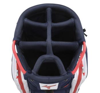 Mizuno BR-D3 Golf Cart Bag - Navy/Red - main image