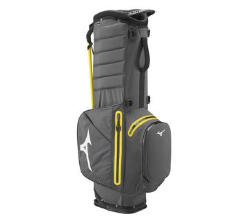 Mizuno BR-DRI Waterproof Golf Stand Bag - Grey/Yellow - main image
