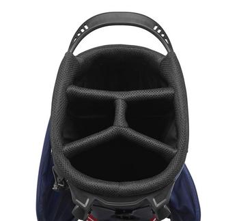 Mizuno BR-DRI Waterproof Golf Stand Bag - Navy/Red - main image