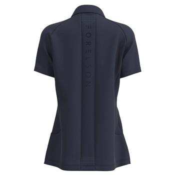 Forelson Batsford Ladies Button Golf Polo Shirt - Navy - main image