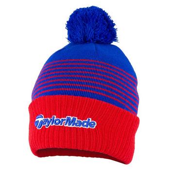TaylorMade Bobble Beanie Hat - Blue - main image