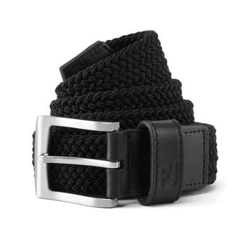 FootJoy Braided Golf Belt - Black - main image