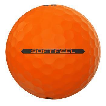 Srixon Soft Feel Brite Golf Balls - Orange  - main image
