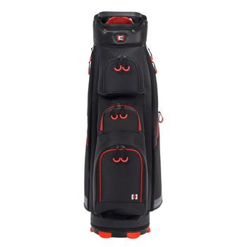 Cube Lite Series Golf Cart Bag - Black/Red - main image