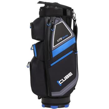 Cube Lite Series Golf Cart Bag - Black/Blue - main image