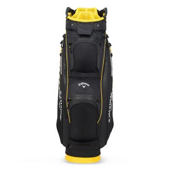 Callaway Chev Dry 14 Waterproof Golf Cart Bag - Black/Golden Rod - main image