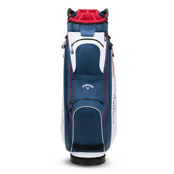 Callaway Chev Dry 14 Waterproof Golf Cart Bag - Navy/White/Red - main image