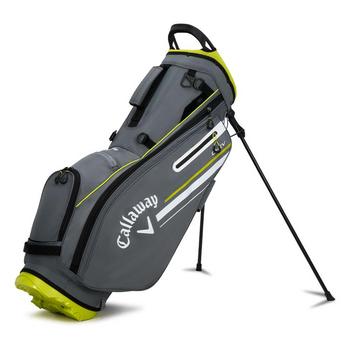 Callaway Chev Golf Stand Bag - Charcoal/Flo Yellow - main image