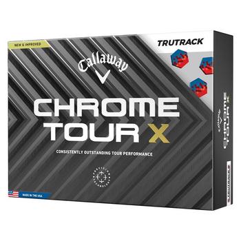 Callaway Chrome Tour X TruTrack Golf Balls - White