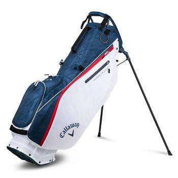 Callaway Hyperlite Zero Double Strap Golf Stand Bag - Navy/White/Red - main image