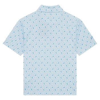 Callaway Junior Dolphin Print Golf Polo Shirt - Bright White - main image