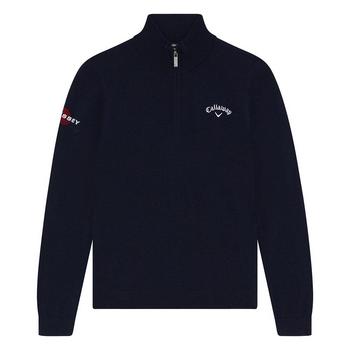 Callaway Odyssey Junior 1/4 Zip Golf Sweater - Navy - main image