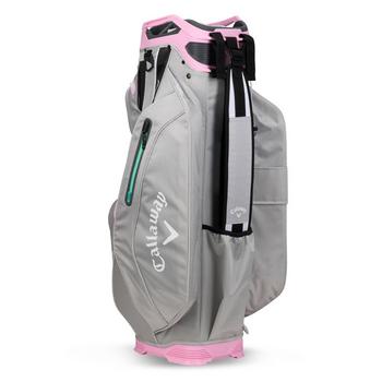 Callaway Org 14 HD Waterproof Golf Cart Bag - Grey/Pink - main image