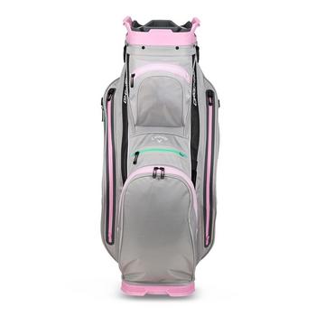 Callaway Org 14 HD Waterproof Golf Cart Bag - Grey/Pink - main image