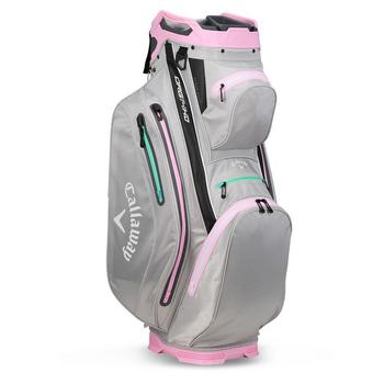Callaway Org 14 HD Waterproof Golf Cart Bag - Grey/Pink - main image