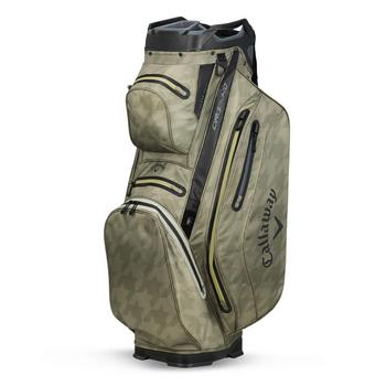 Callaway Org 14 HD Waterproof Golf Cart Bag - Olive Houndstooth - main image