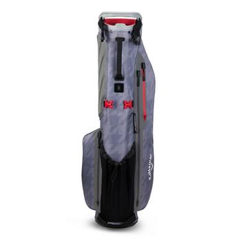 Callaway Par 3 HD Waterproof Golf Pencil Stand Bag - Charcoal/Red - main image