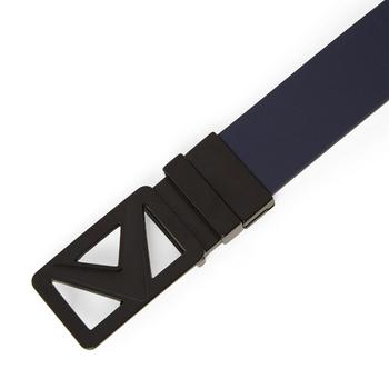Callaway Reversible Leather Belt - Navy/White - main image