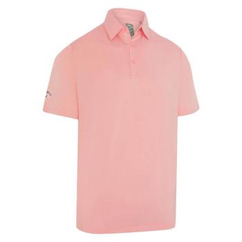 Callaway SS Solid Swing Tech Golf Polo Shirt - Candy Pink - main image