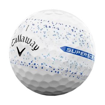 Callaway Supersoft Splatter Golf Balls - Blue - main image