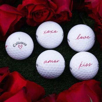 Callaway Supersoft Golf Balls - Valentine  - main image