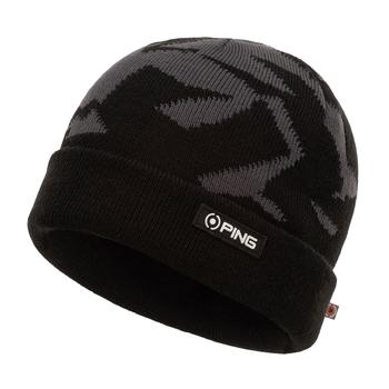 Ping Camo Knit Golf Beanie Hat - Black - main image