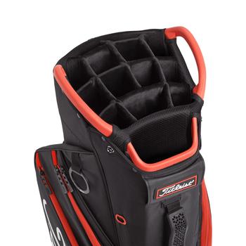 Titleist Cart 14 Golf Cart Bag - Black/Red - main image