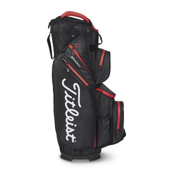 Titleist Cart 14 StaDry Golf Cart Bag - Black/Red - main image
