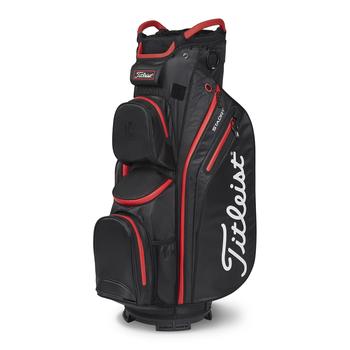 Titleist Cart 14 StaDry Golf Cart Bag - Black/Red - main image