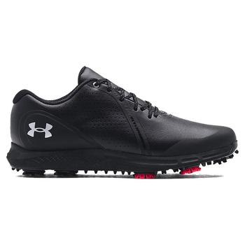Under Armour Charged Draw RST Wide E Golf Shoes - Black/Grey - main image