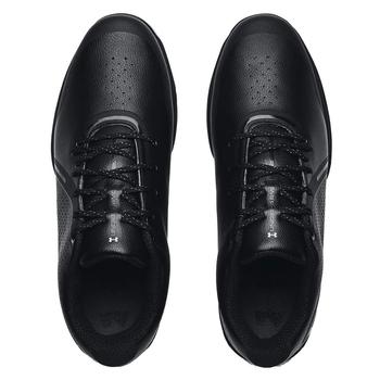 Under Armour Charged Draw RST Wide E Golf Shoes - Black/Grey - main image