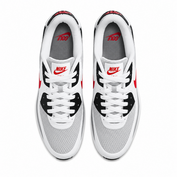 Nike Air Max 90 G Golf Shoes - White/Fire Red/Smoke Grey - main image