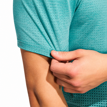 adidas Go To Rise Print Polo - Pure Teal - main image
